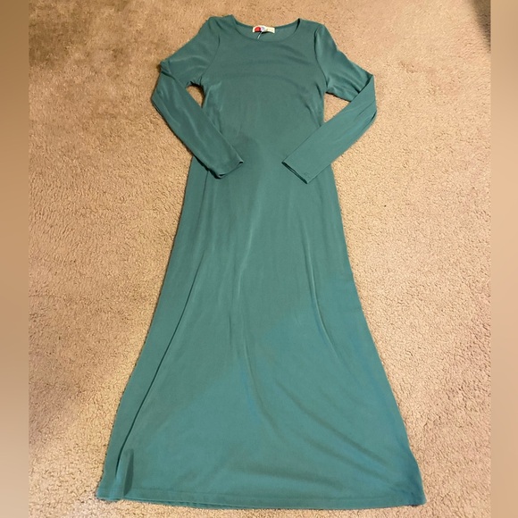 Free People Mint Backless Dress - Picture 2 of 4